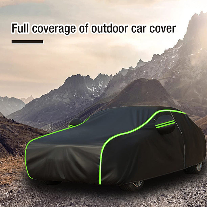 Portable Household Waterproof And Sunscreen Car Cover